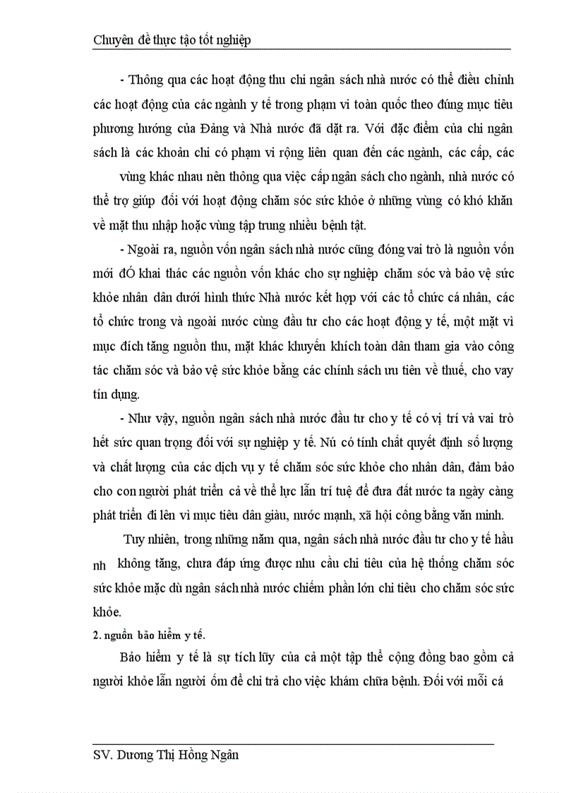 image for page Giải pháp huy động vốn đầu tư cho ngành y tế tỉnh Hà Tõy từ nay đến năm 2010