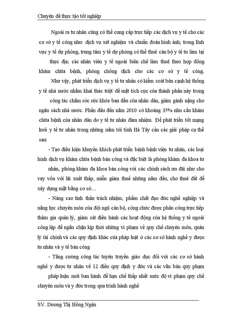 image for page Giải pháp huy động vốn đầu tư cho ngành y tế tỉnh Hà Tõy từ nay đến năm 2010