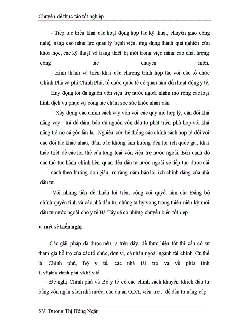 image for page Giải pháp huy động vốn đầu tư cho ngành y tế tỉnh Hà Tõy từ nay đến năm 2010