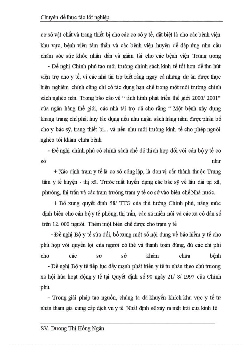 image for page Giải pháp huy động vốn đầu tư cho ngành y tế tỉnh Hà Tõy từ nay đến năm 2010