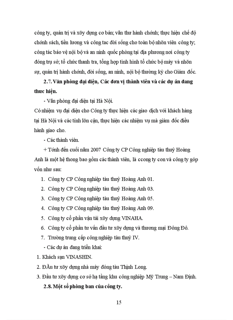 image for page Báo cáo thực tập tại Công ty CP công nghiệp tàu thuỷ Hoàng Anh