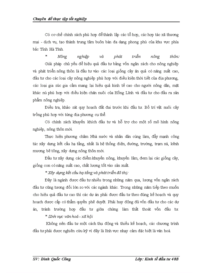 image for page Tình hình đầu tư phát triển từ nguồn vốn ngân sách nhà nước trên địa bàn Thị xã Hồng Lĩnh thời kì 2005-2015. Thực trạng và giải pháp