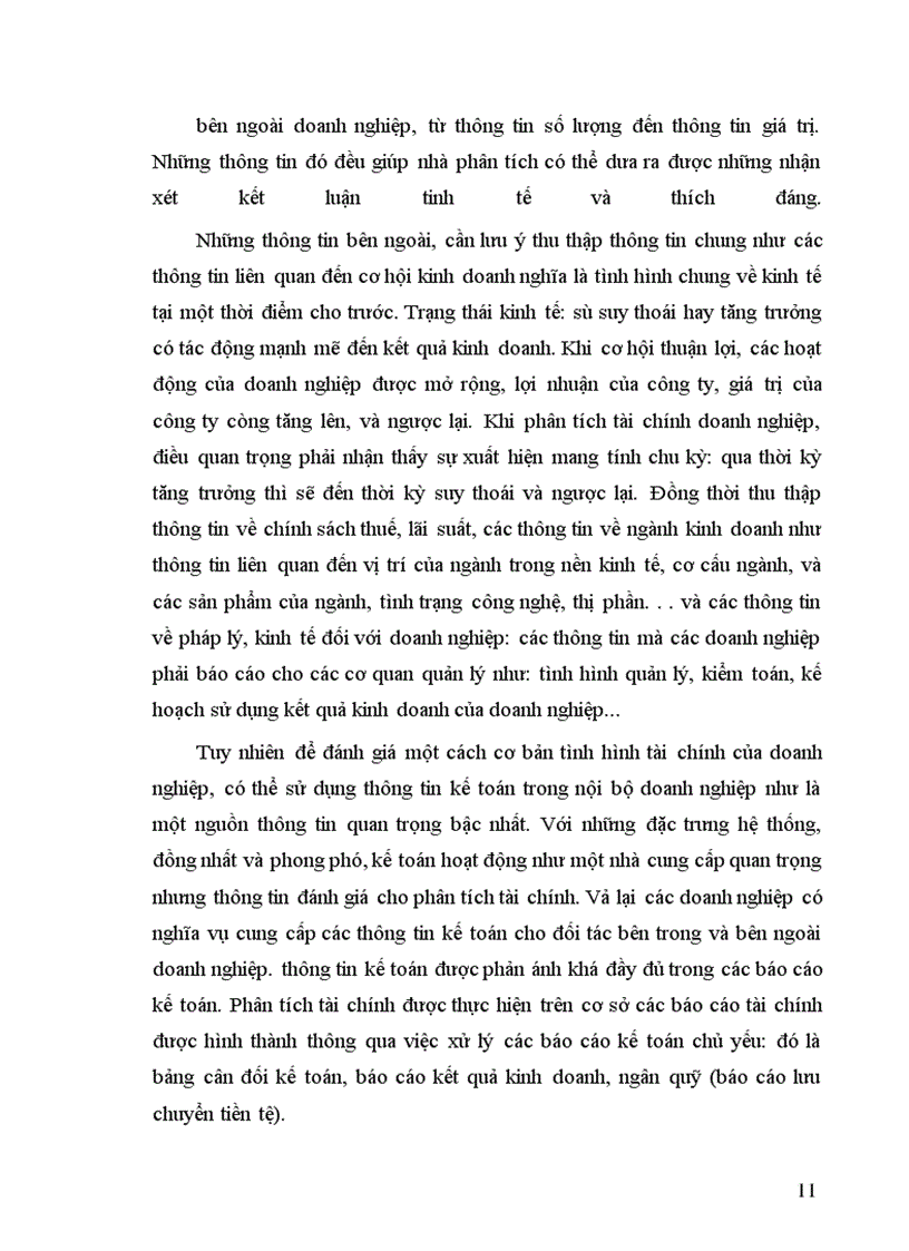 image for page Ứng dụng phương pháp tỷ số và so sánh vào phân tích tài chính tại công ty may Đức Giang