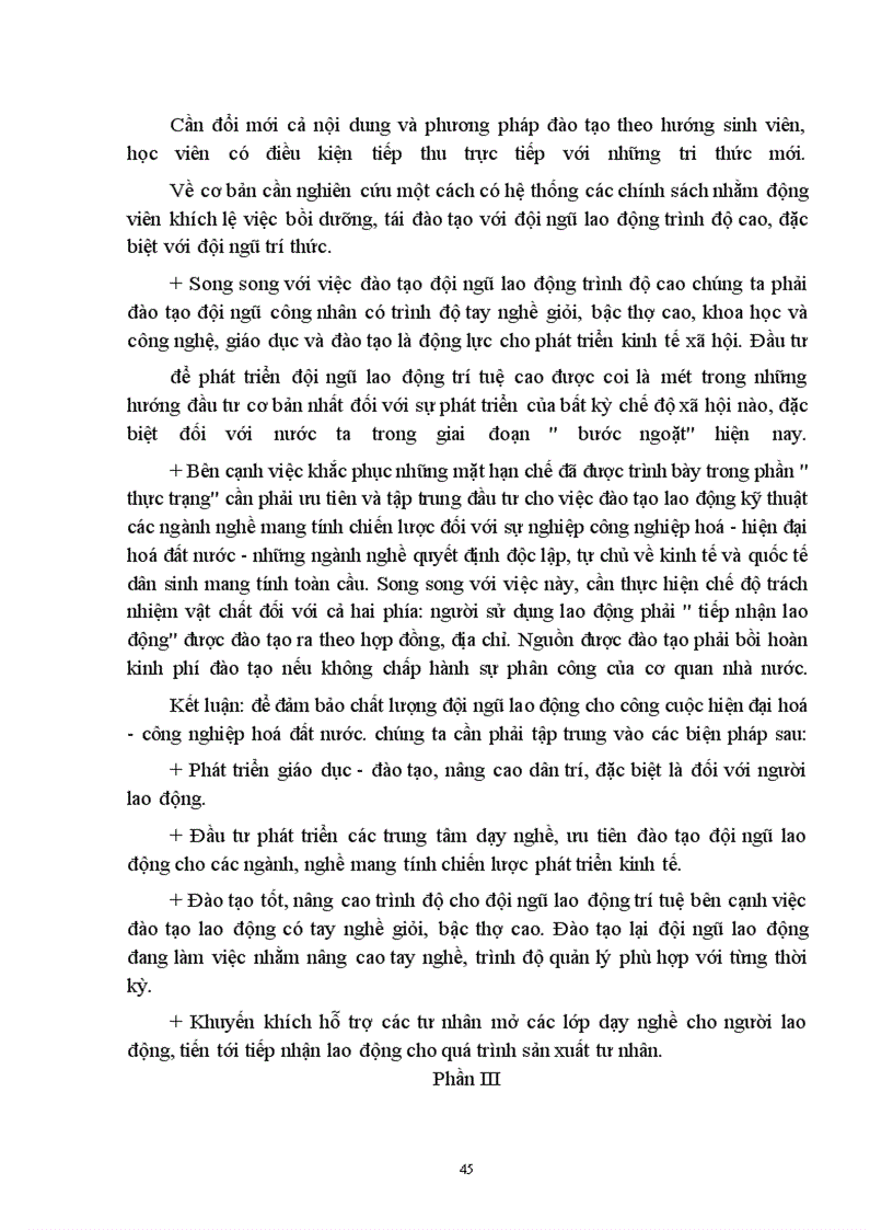 image for page Những biện pháp cơ bản nâng cao vai trò của lao động trong đường lối phát triển kinh tế của Việt Nam