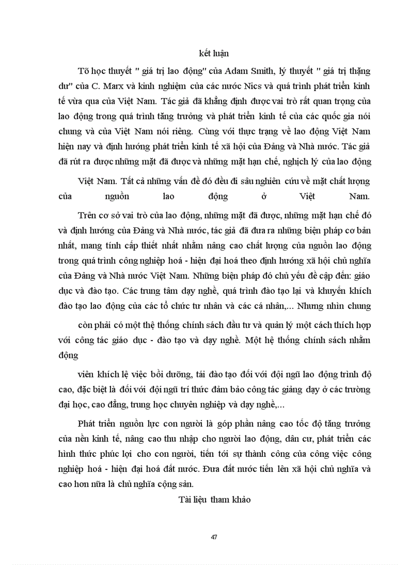 image for page Những biện pháp cơ bản nâng cao vai trò của lao động trong đường lối phát triển kinh tế của Việt Nam