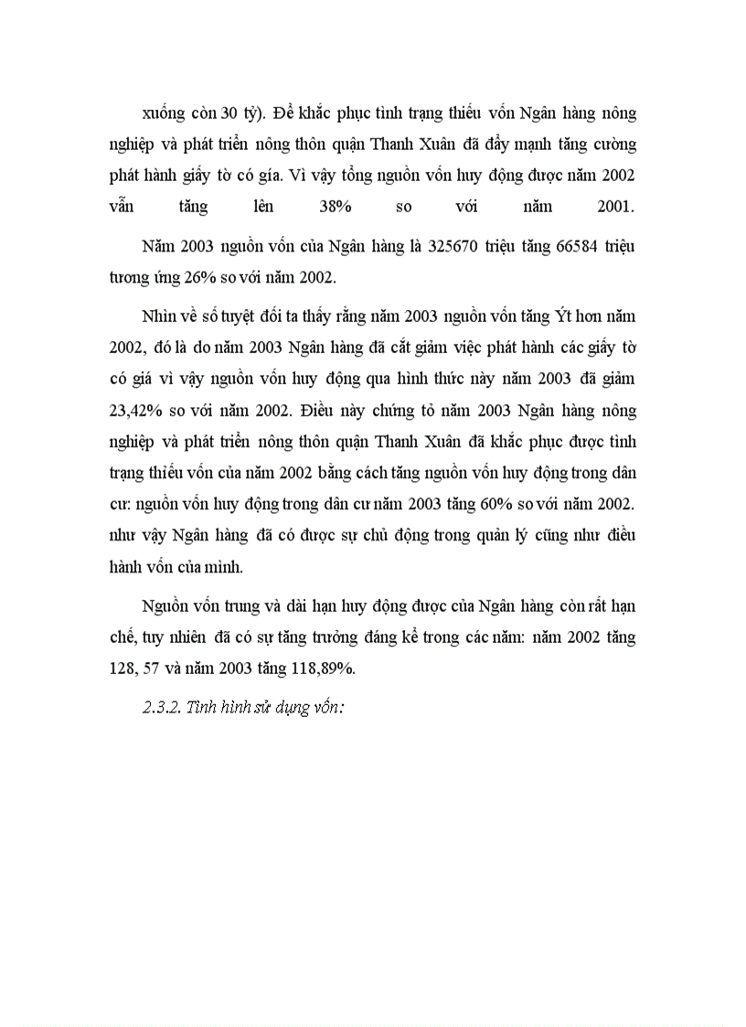 image for page Giải pháp nâng cao chất lượng tín dụng tại Ngân hàng nông nghiệp và phát triển nông thôn quận Thanh Xuân