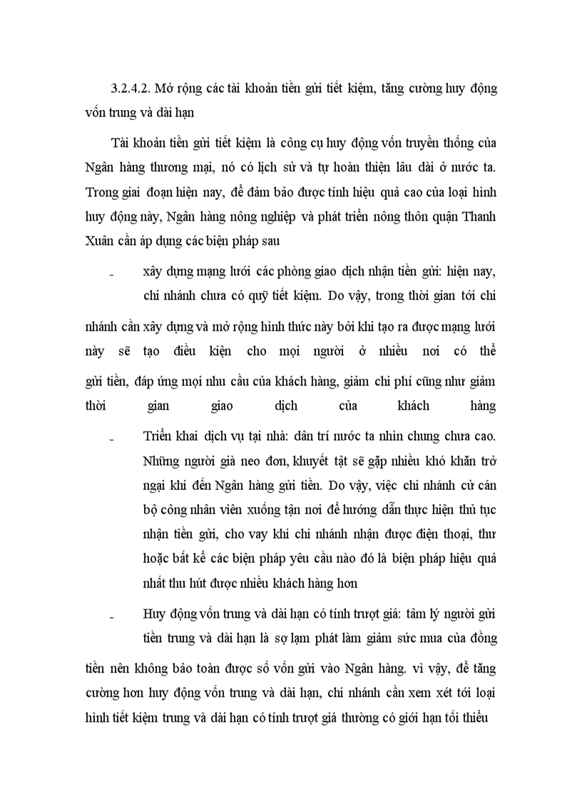 image for page Giải pháp nâng cao chất lượng tín dụng tại Ngân hàng nông nghiệp và phát triển nông thôn quận Thanh Xuân