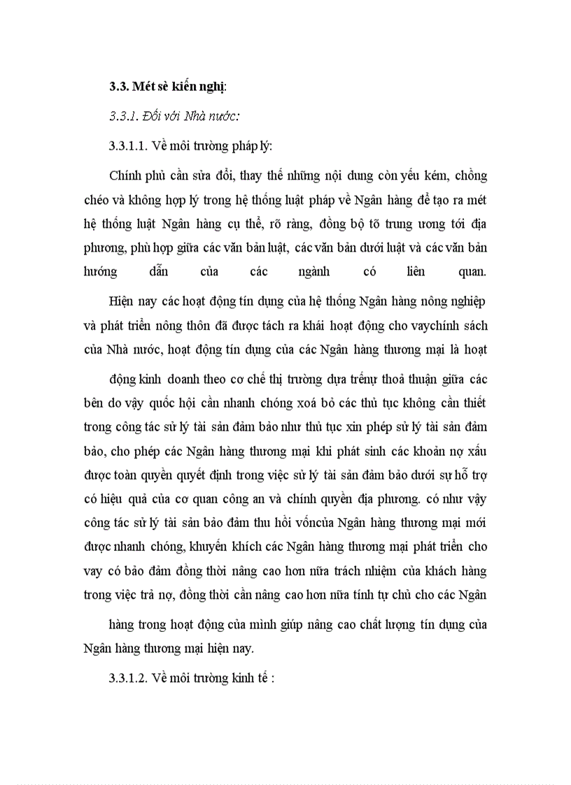 image for page Giải pháp nâng cao chất lượng tín dụng tại Ngân hàng nông nghiệp và phát triển nông thôn quận Thanh Xuân