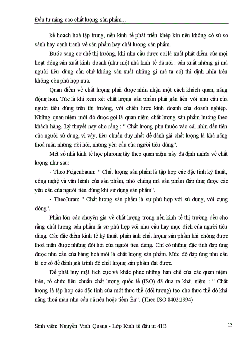 image for page Thực trạng đầu tư nâng cao chất lượng sản phẩm của Công Ty nhựa