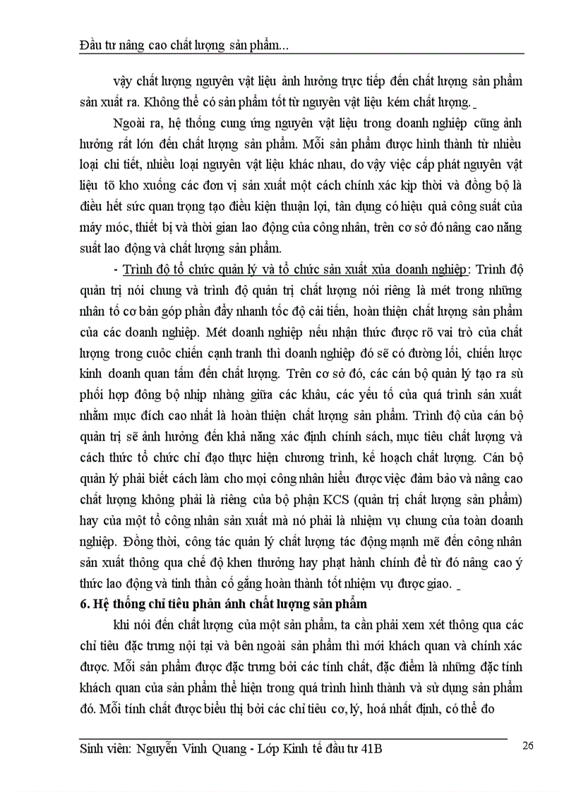 image for page Thực trạng đầu tư nâng cao chất lượng sản phẩm của Công Ty nhựa