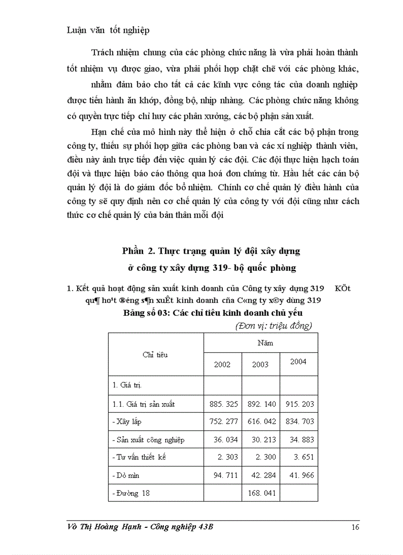 image for page Tăng cường quản lý đội xây dựng ở Công ty xây dựng 319 – Bộ Quốc Phòng