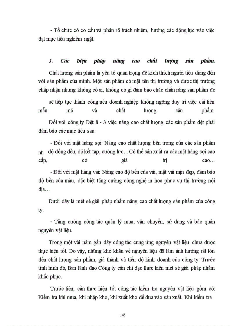 image for page Sản xuất kinh doanh đối với mặt hàng dệt của công ty