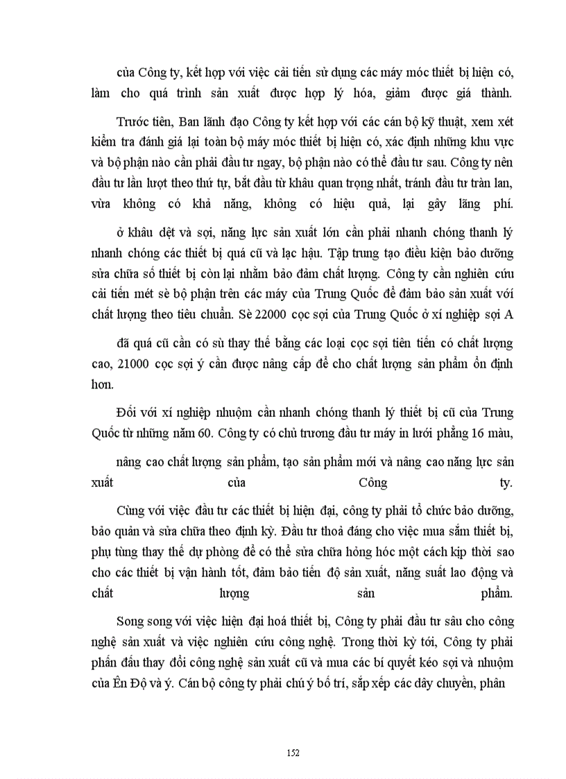 image for page Sản xuất kinh doanh đối với mặt hàng dệt của công ty