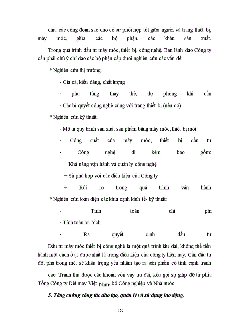 image for page Sản xuất kinh doanh đối với mặt hàng dệt của công ty