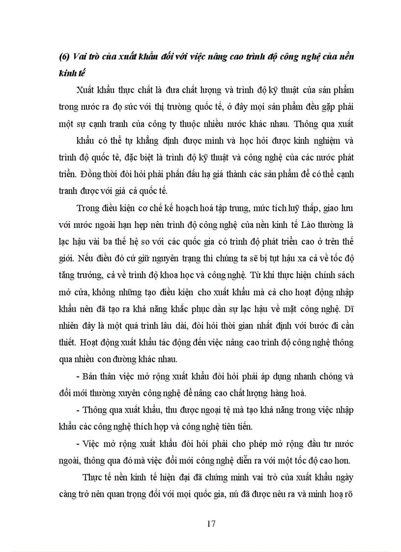 image for page Một số giải pháp nhằm đẩy mạnh hoạt động xuất khẩu của Công ty dệt may KienViLay ở nước CHDCND Lào
