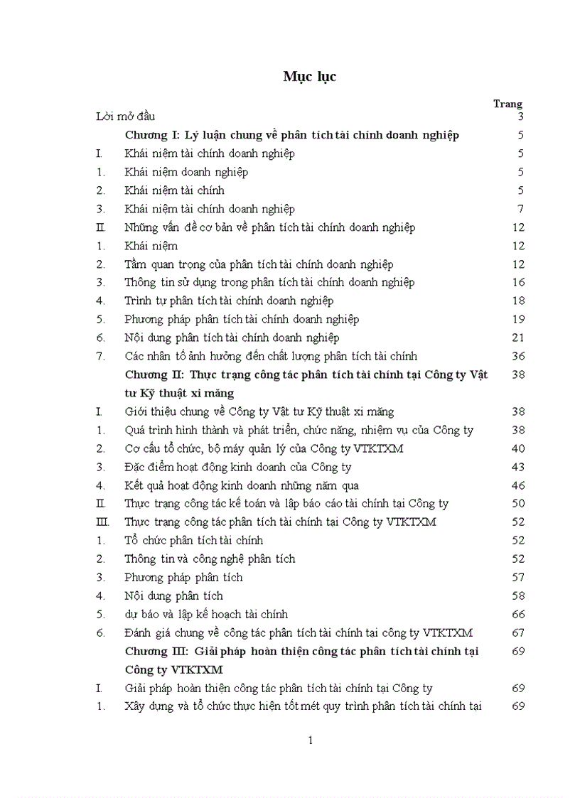 image for page Một số giải pháp nhằm hoàn thiện công tác phân tích tài chính tại Công ty Vật tư kỹ thuật xi măng