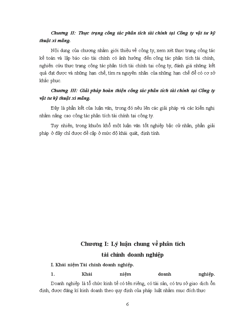 image for page Một số giải pháp nhằm hoàn thiện công tác phân tích tài chính tại Công ty Vật tư kỹ thuật xi măng