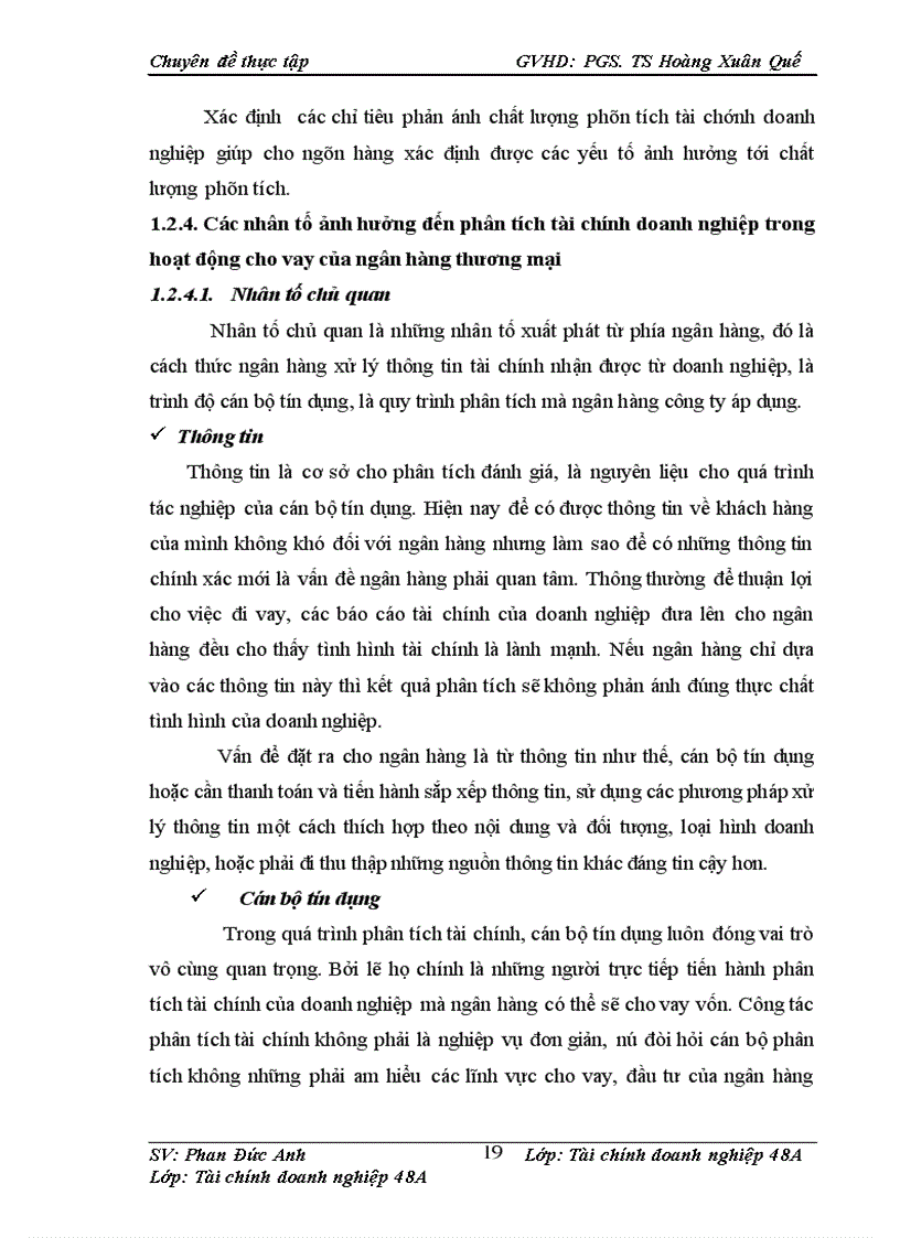 image for page Hoàn thiện phân tích tài chính doanh nghiệp trong hoạt động cho vay tại Ngân hàng TMCP Ngoại thương Việt Nam – Vietcombank chi nhánh Hà Tĩnh