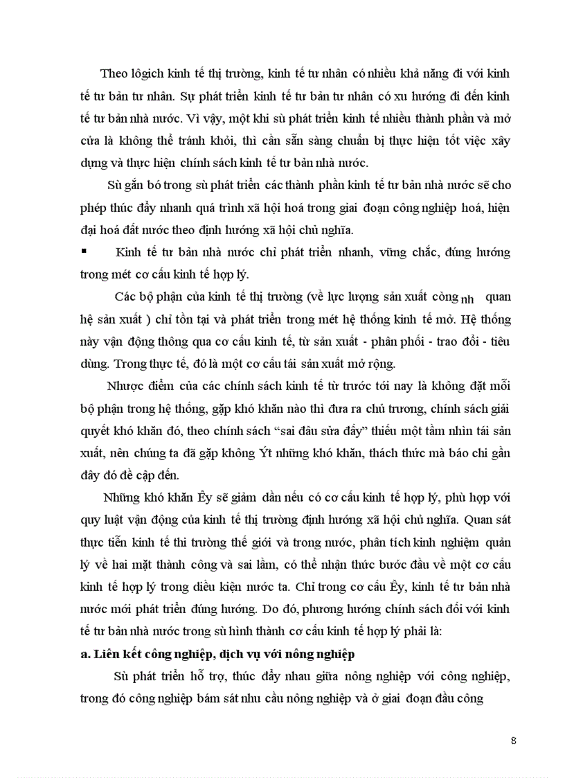 image for page Thực trạng và những giải pháp để phát triển kinh tế tư bản nhà nước trong thời kỳ quá độ lên chủ nghĩa xã hội ở Việt Nam.