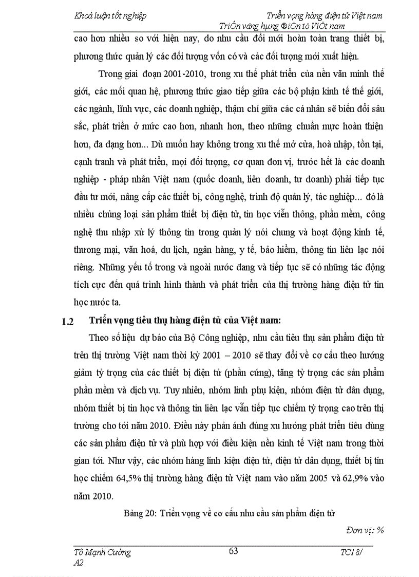 image for page Một số giải pháp chủ yếu nhằm phát triển hàng điện tử Việt nam