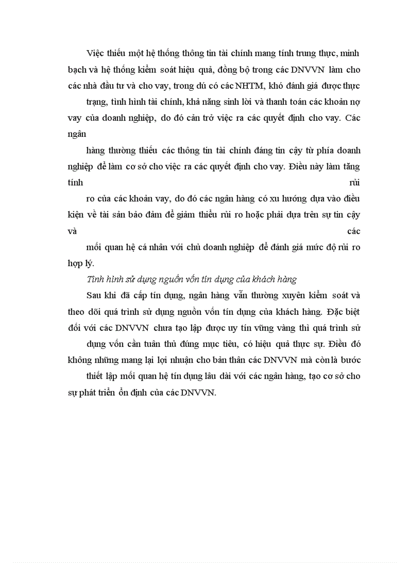 image for page Phát triển hoạt động tín dụng đối với các doanh nghiệp vừa và nhỏ tại Ngân hàng thương mại cổ phần quân đội – Chi nhánh Minh Khai