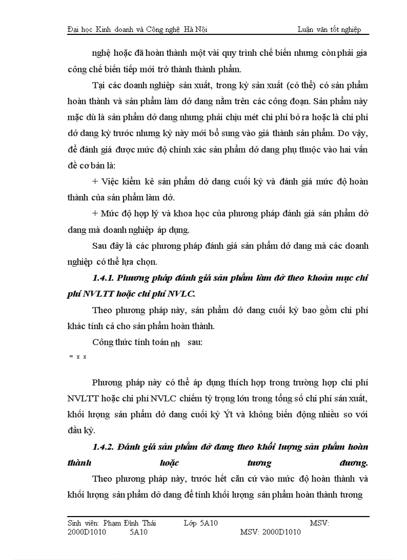 image for page Kế toán tập hợp chi phí sản xuất và tính giá thành sản phẩm tại Công ty ốp lát Thái Bình