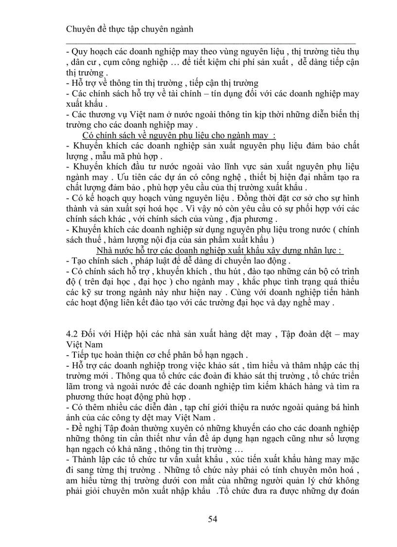 image for page Hoàn thiện chiến lược xuất khẩu của công ty cổ phần may 10 trong giai đoạn 2006 - 2010