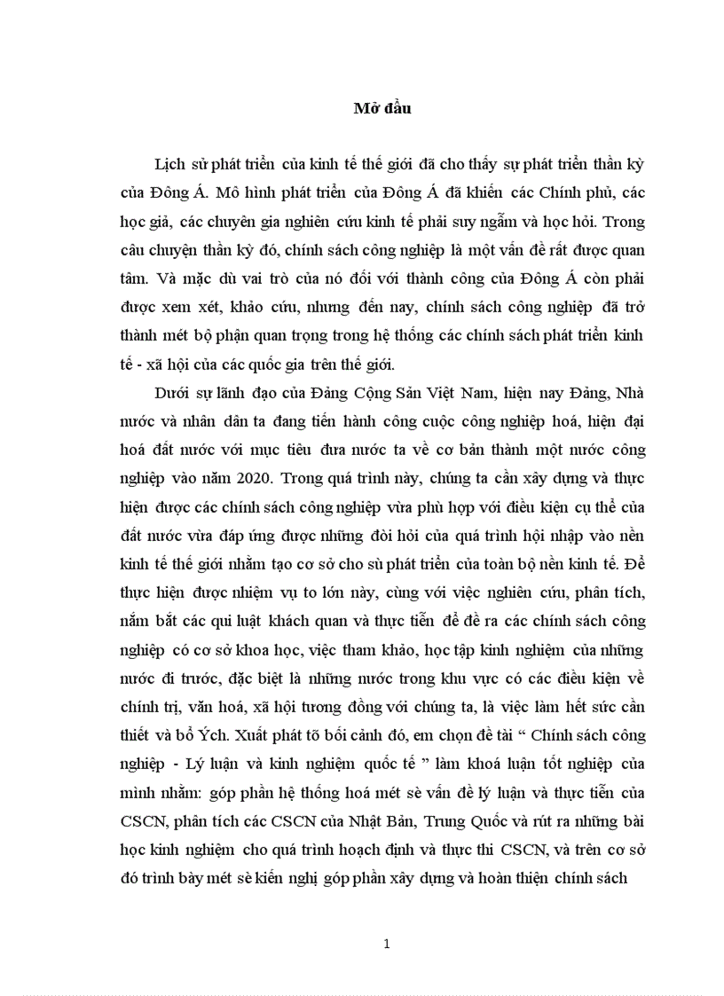 image for page Chính sách công nghiệp - Lý luận và kinh nghiệm quốc tế