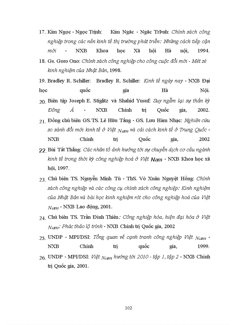 image for page Chính sách công nghiệp - Lý luận và kinh nghiệm quốc tế