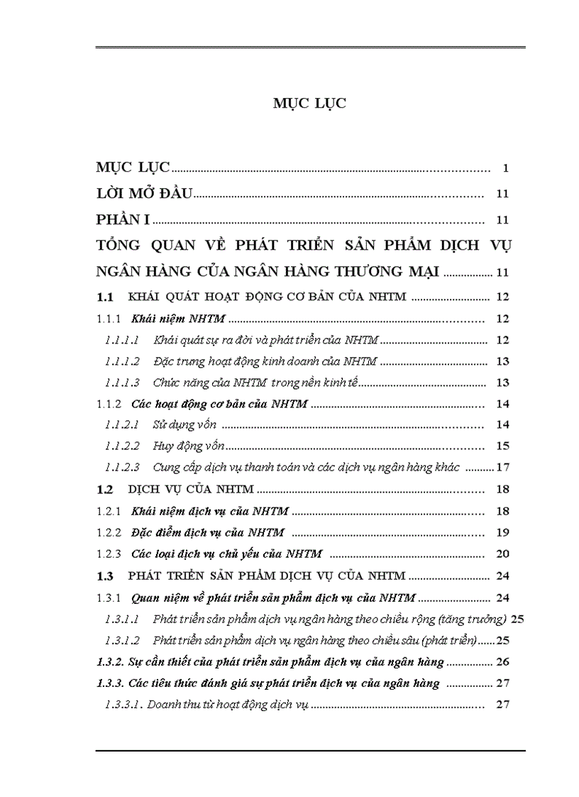 Phát triển sản phẩm dịch vụ ngân hàng tại BIDV chi nhánh Yên Bái.