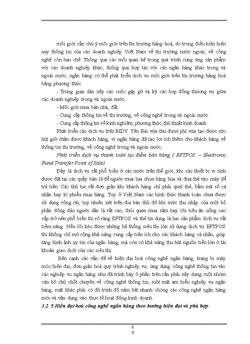 image for page Phát triển sản phẩm dịch vụ ngân hàng tại BIDV chi nhánh Yên Bái.