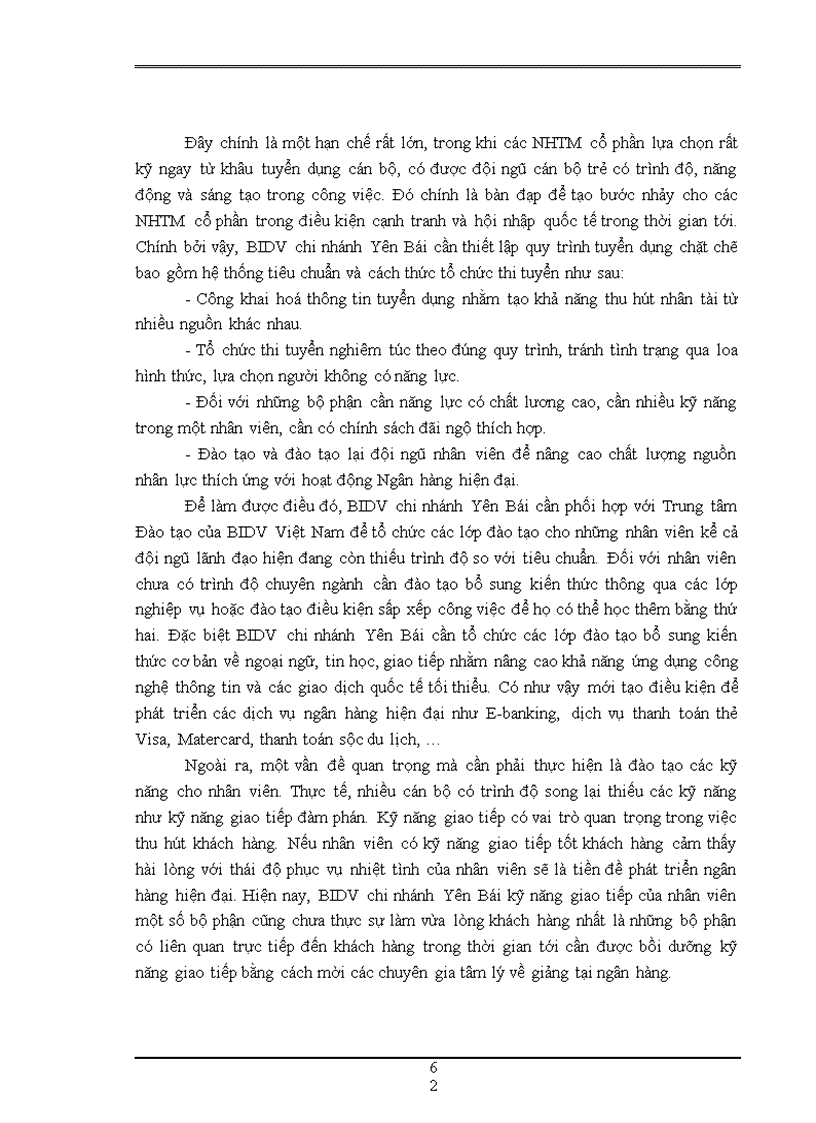image for page Phát triển sản phẩm dịch vụ ngân hàng tại BIDV chi nhánh Yên Bái.