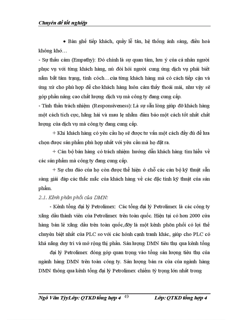 image for page Nâng cao chất lượng dịch vụ bán sản phẩm dầu mỡ nhờn tại công ty cổ phần hóa dầu Petrolinex -