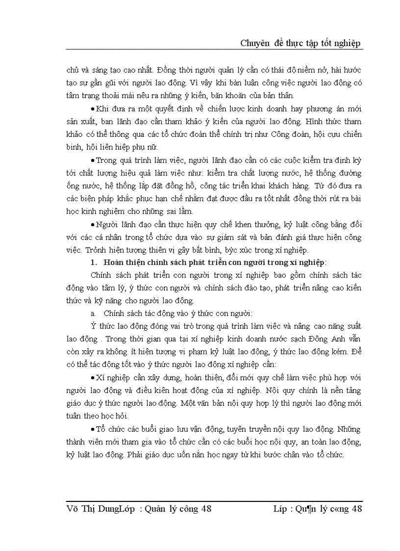 image for page Một số giải pháp nhằm hoàn thiện công cụ tạo động lực tại xí nghiệp kinh doanh nước sạch Đông Anh