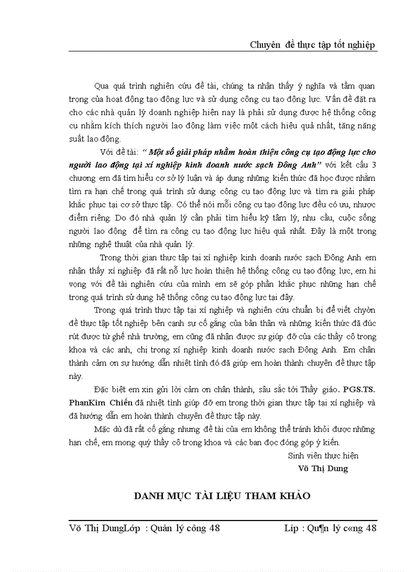 image for page Một số giải pháp nhằm hoàn thiện công cụ tạo động lực tại xí nghiệp kinh doanh nước sạch Đông Anh