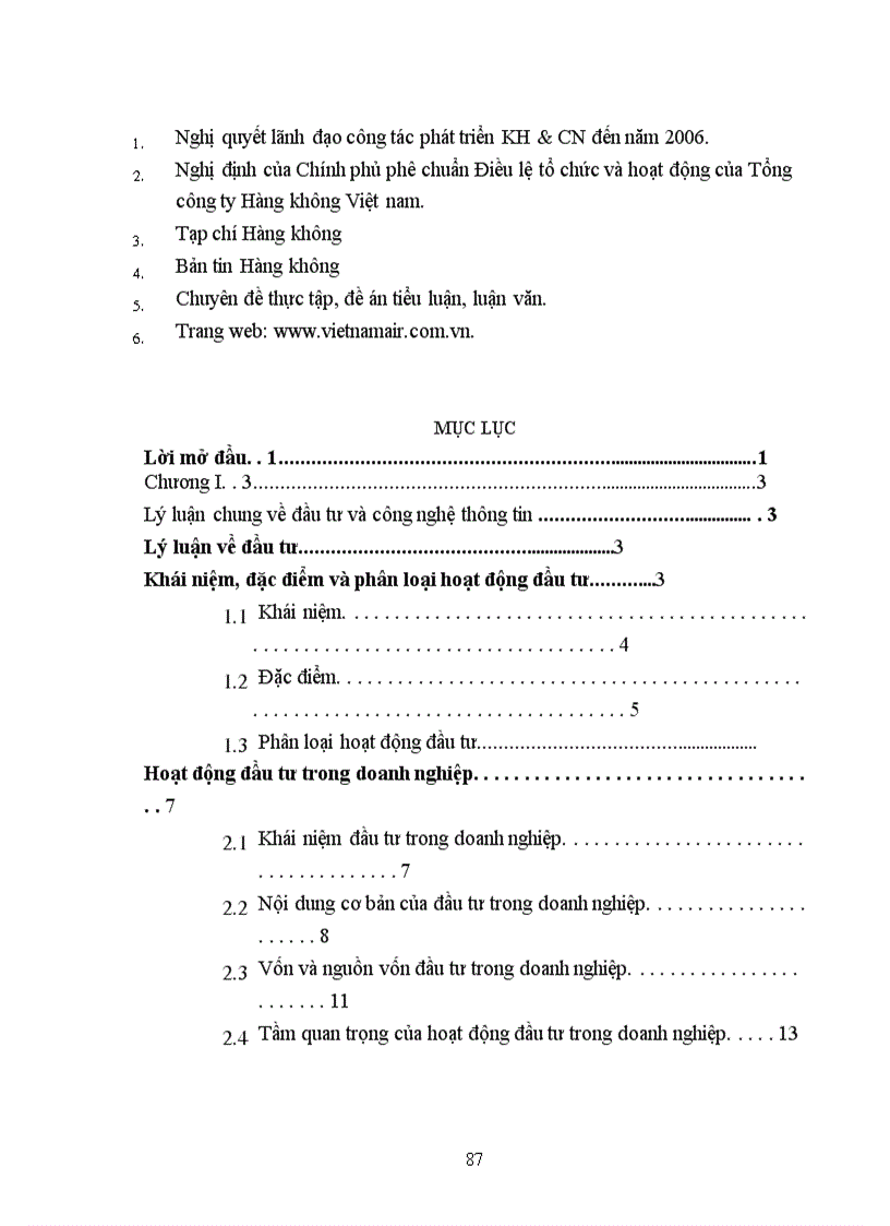 image for page Thực trạng và giải pháp nhằm đẩy mạnh hoạt động đầu tư cho công nghệ thông tin ở Tổng công ty Hàng không Việt nam