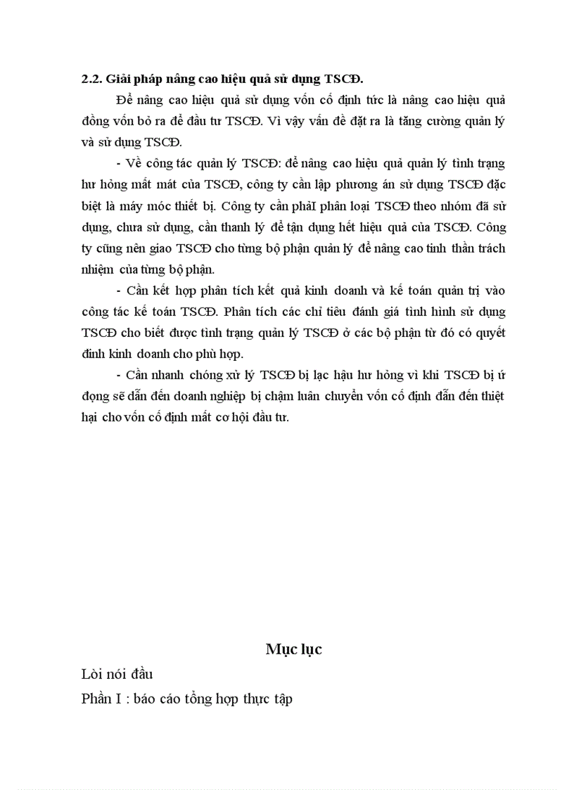 image for page Tổ chức hạch toán TSCĐ vói viêc quản lý và nâng cao hiệu quả sử dụng TSCĐ