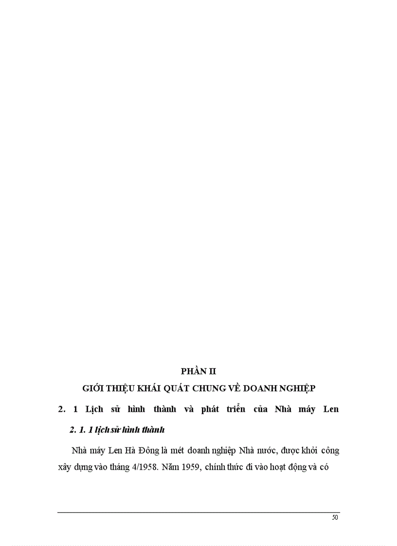 image for page Phân tích tài chính doanh nghiệp và các giải pháp trong công tác quản lý kinh doanh tại Nhà máy Len Hà Đông