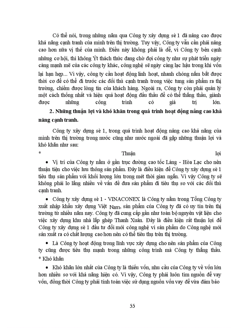image for page Một số giải pháp đầu tư nhằm nâng cao khả năng cạnh tranh của Công ty xây dựng số 1 VINACONCO