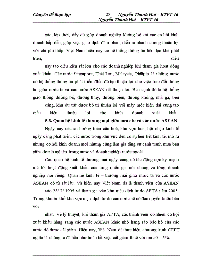 image for page Thực trạng và giải pháp đẩy mạnh xuất khẩu nông sản của công ty TNHH NN một thành viên XNK và đầu tư Hà Nội – UNIMEX HANOI sang thị trường ASEAN