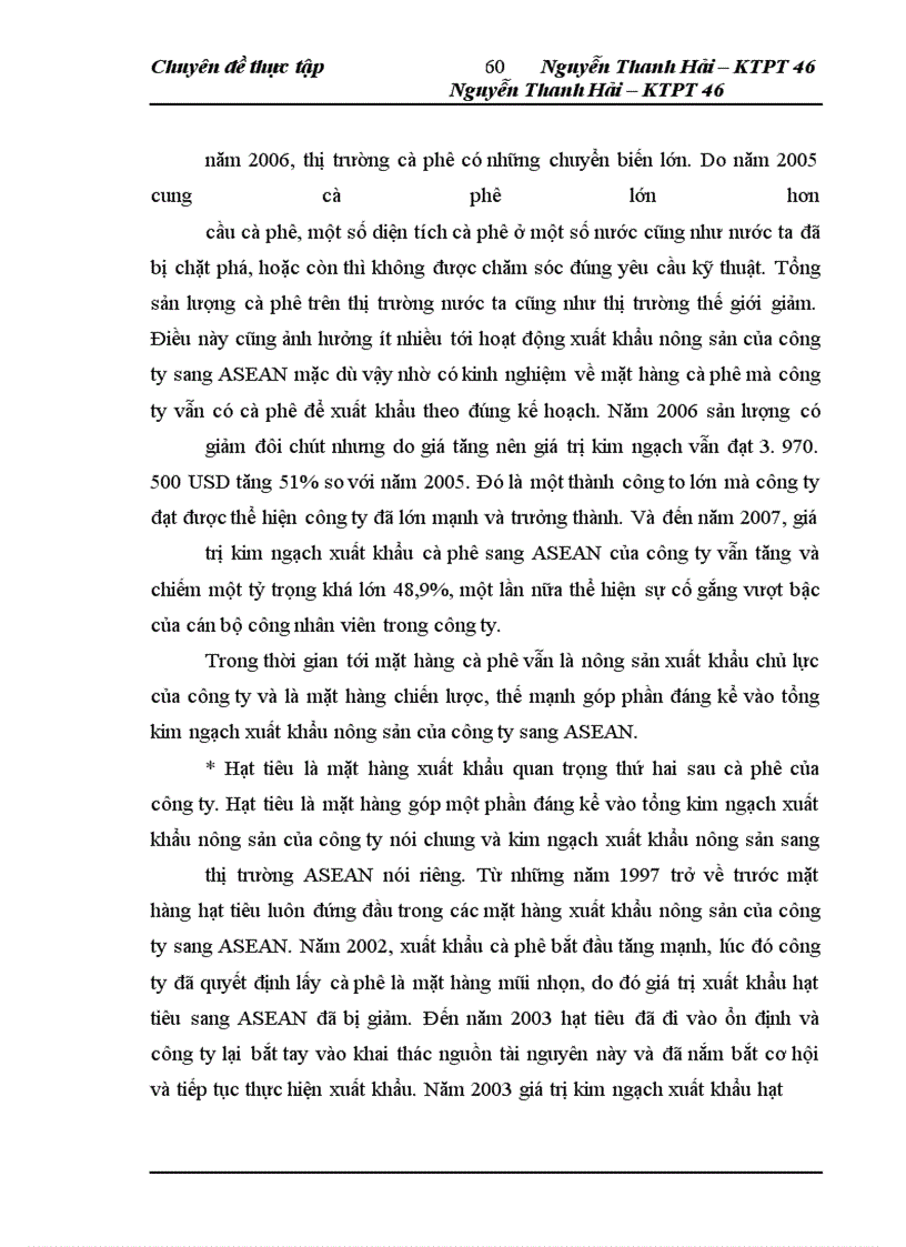 image for page Thực trạng và giải pháp đẩy mạnh xuất khẩu nông sản của công ty TNHH NN một thành viên XNK và đầu tư Hà Nội – UNIMEX HANOI sang thị trường ASEAN