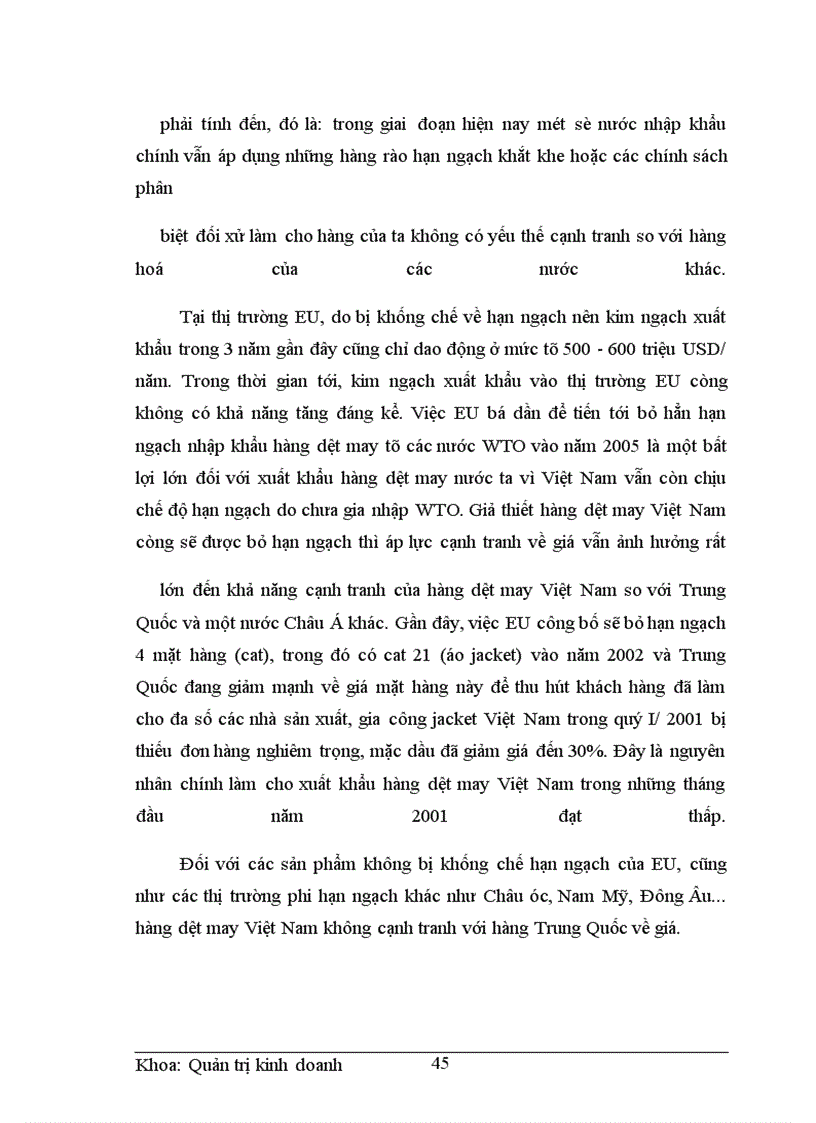 image for page Những thời cơ và thách thức khi xuất khẩu hàng may mặc sang thị trường EU của ngành dệt may Việt Nam