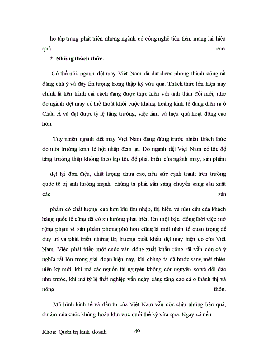 image for page Những thời cơ và thách thức khi xuất khẩu hàng may mặc sang thị trường EU của ngành dệt may Việt Nam