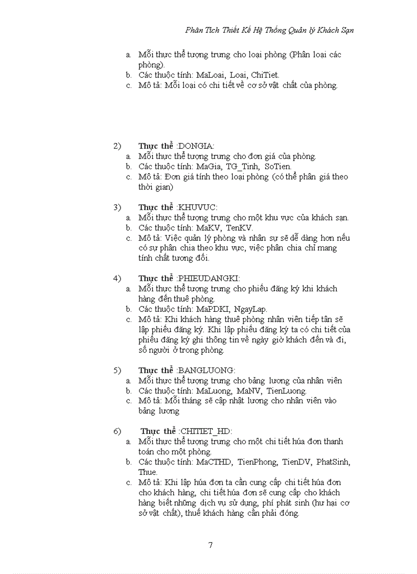 image for page Phân tích thiết kế hệ thống quản lí khách sạn