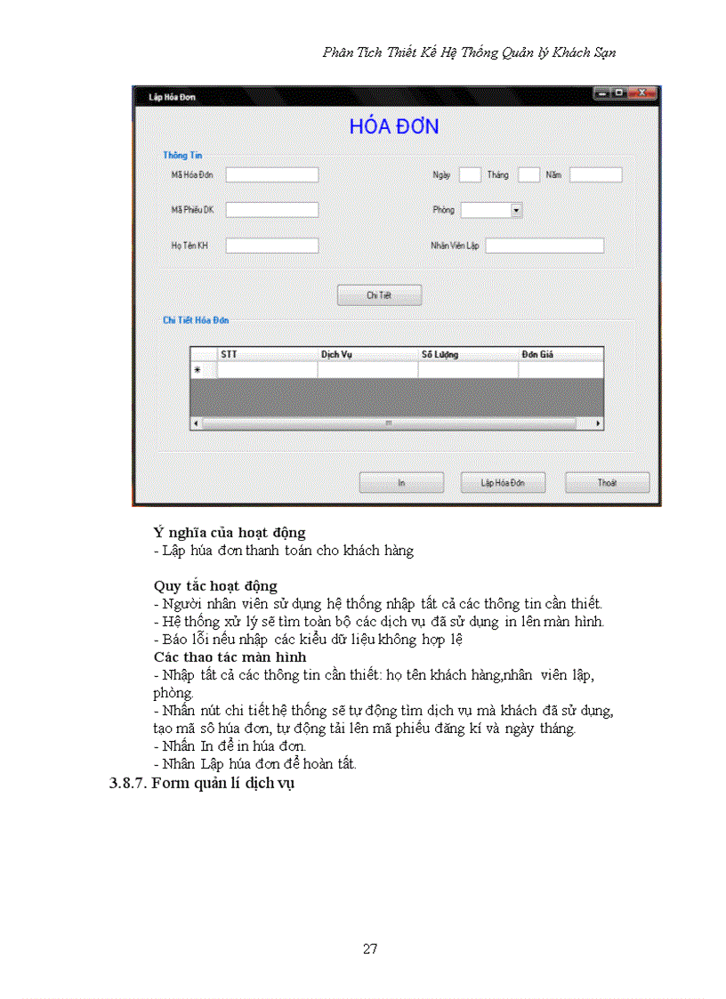 image for page Phân tích thiết kế hệ thống quản lí khách sạn