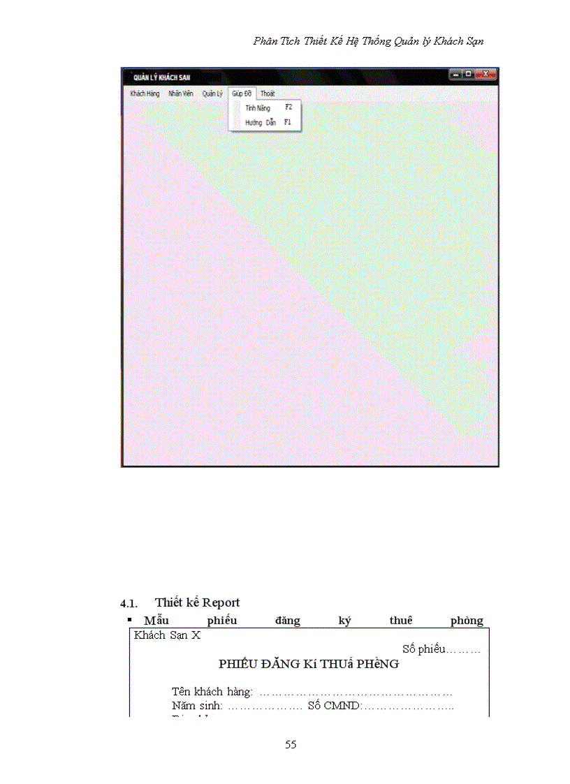 image for page Phân tích thiết kế hệ thống quản lí khách sạn