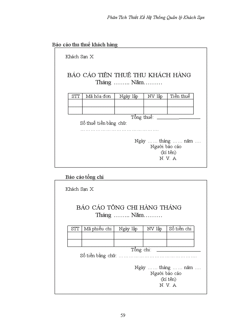 image for page Phân tích thiết kế hệ thống quản lí khách sạn