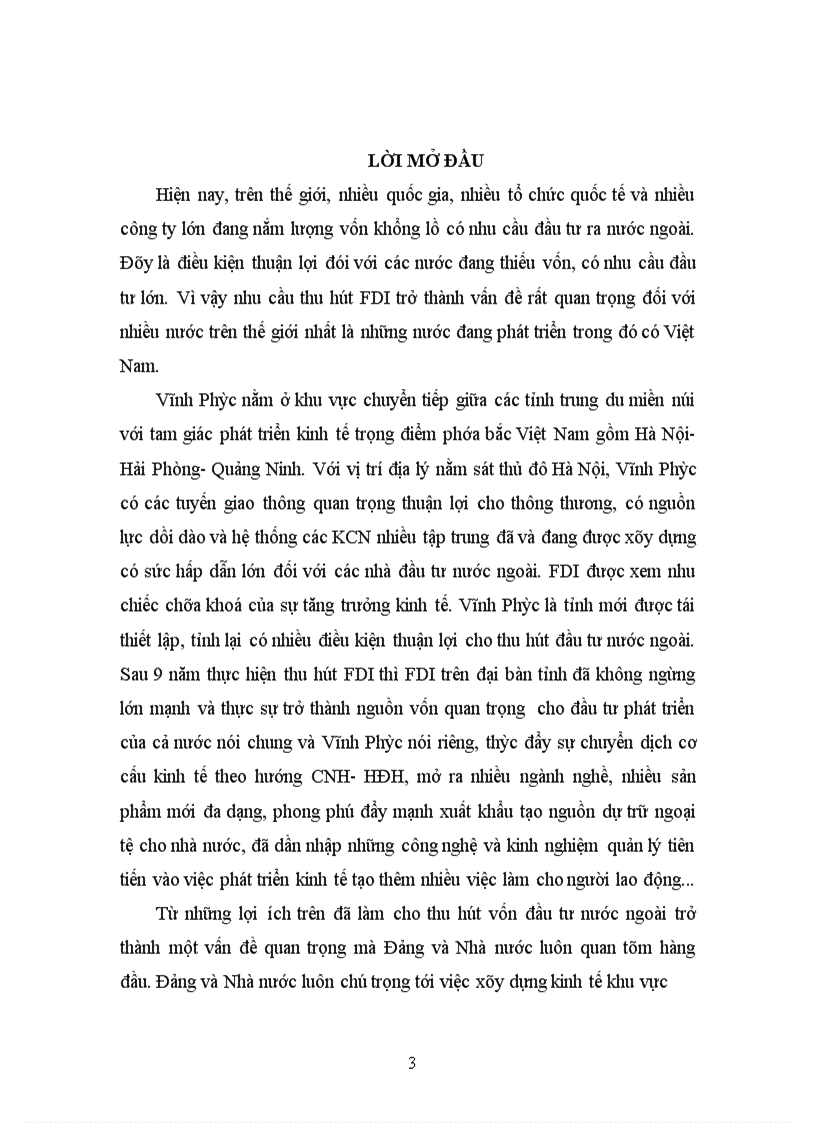 image for page Thực trạng thu hút FDI ở tỉnh Vĩnh Phúc