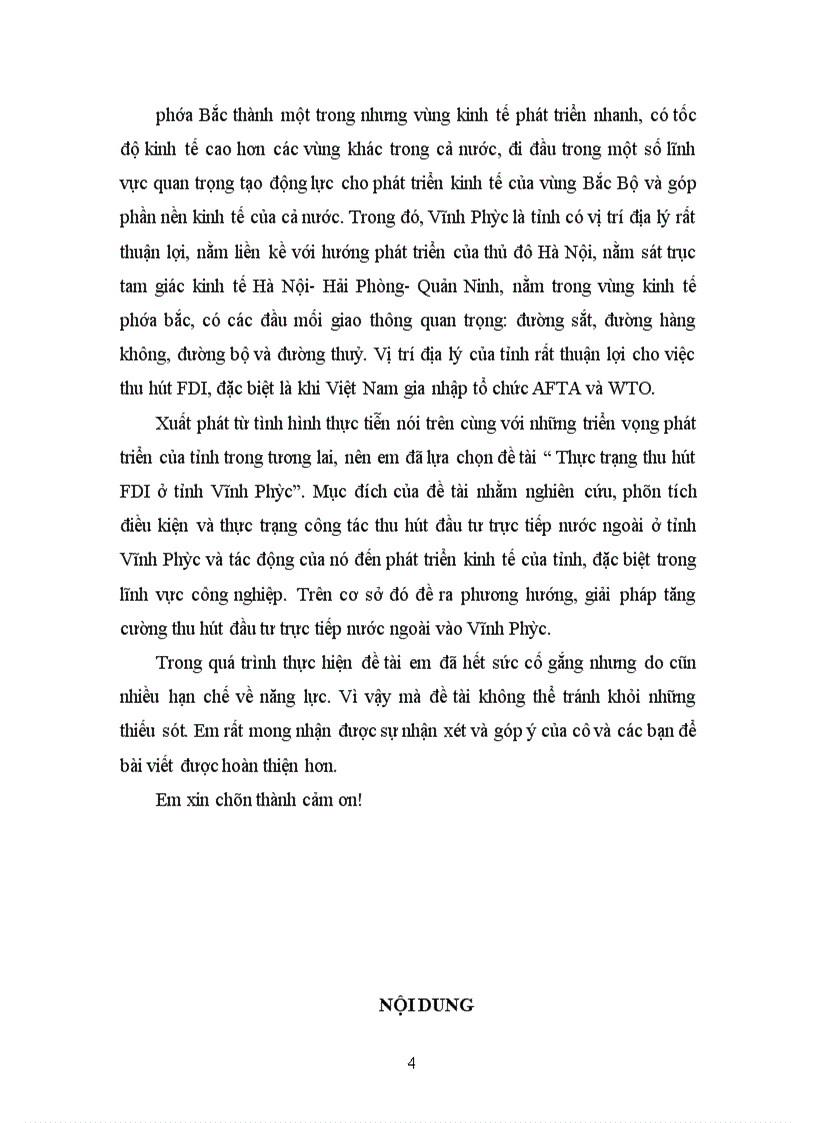 image for page Thực trạng thu hút FDI ở tỉnh Vĩnh Phúc