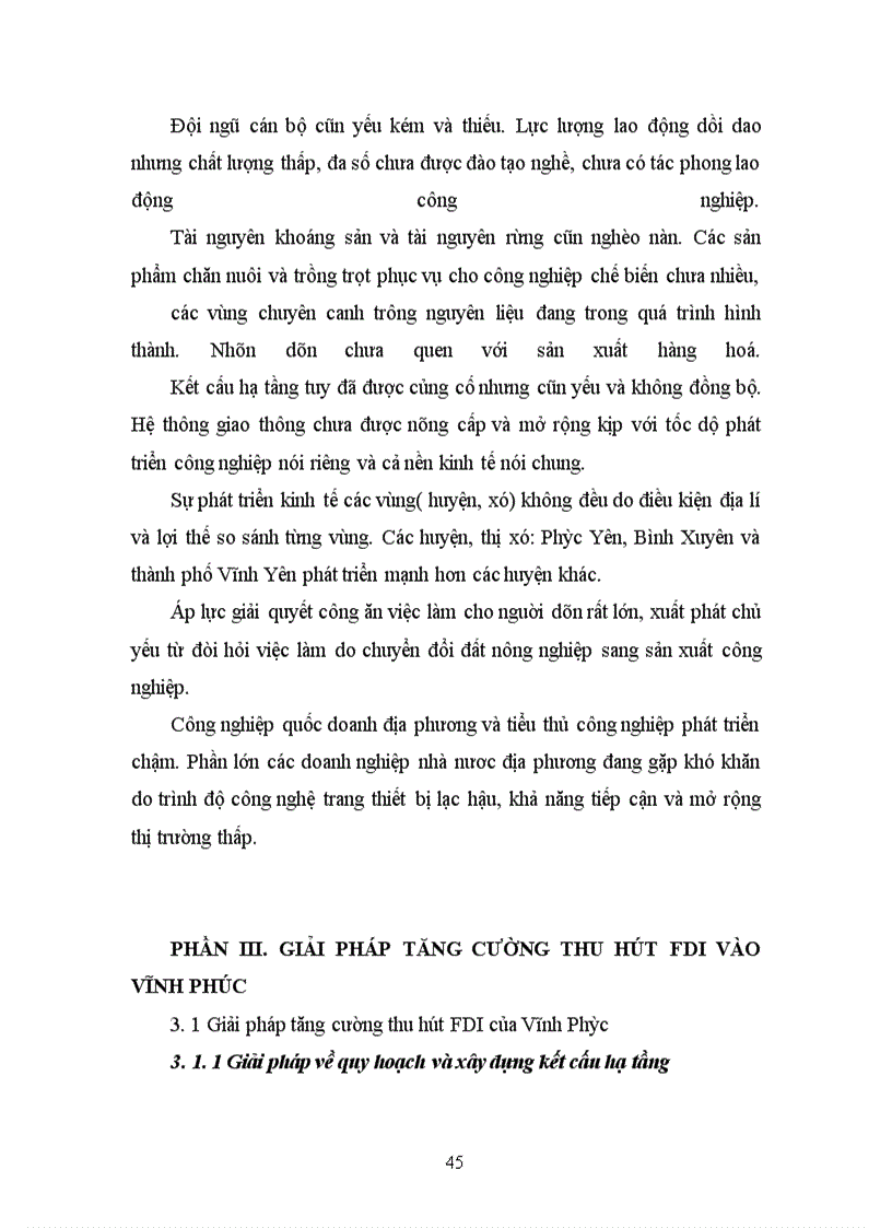 image for page Thực trạng thu hút FDI ở tỉnh Vĩnh Phúc